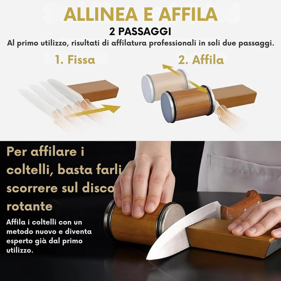 SET AFFILACOLTELLI A RULLI DIAMANTE