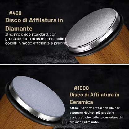 SET AFFILACOLTELLI A RULLI DIAMANTE